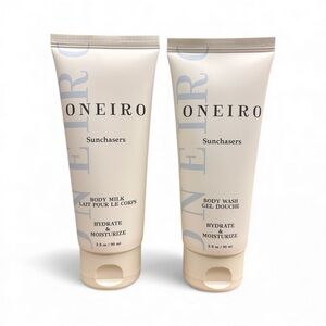 Oneiro Sunchasers Hydrating Body Milk & Body Wash Set - Cream